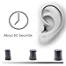 Klowcok Memory Foam Replacement Eartips for ISOtunes PRO, Xtra, Advance BT, Wired, PRO Aware Earbuds, Comfort Fit(3 Pairs, Assorted -S/M/L, Red)