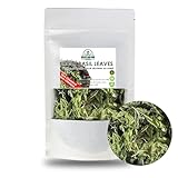 Dried Thai Holy Basil Leaves, Tulsi Cooking Herbs and Spices, Asian Seasoning Blend, Tea (10g)