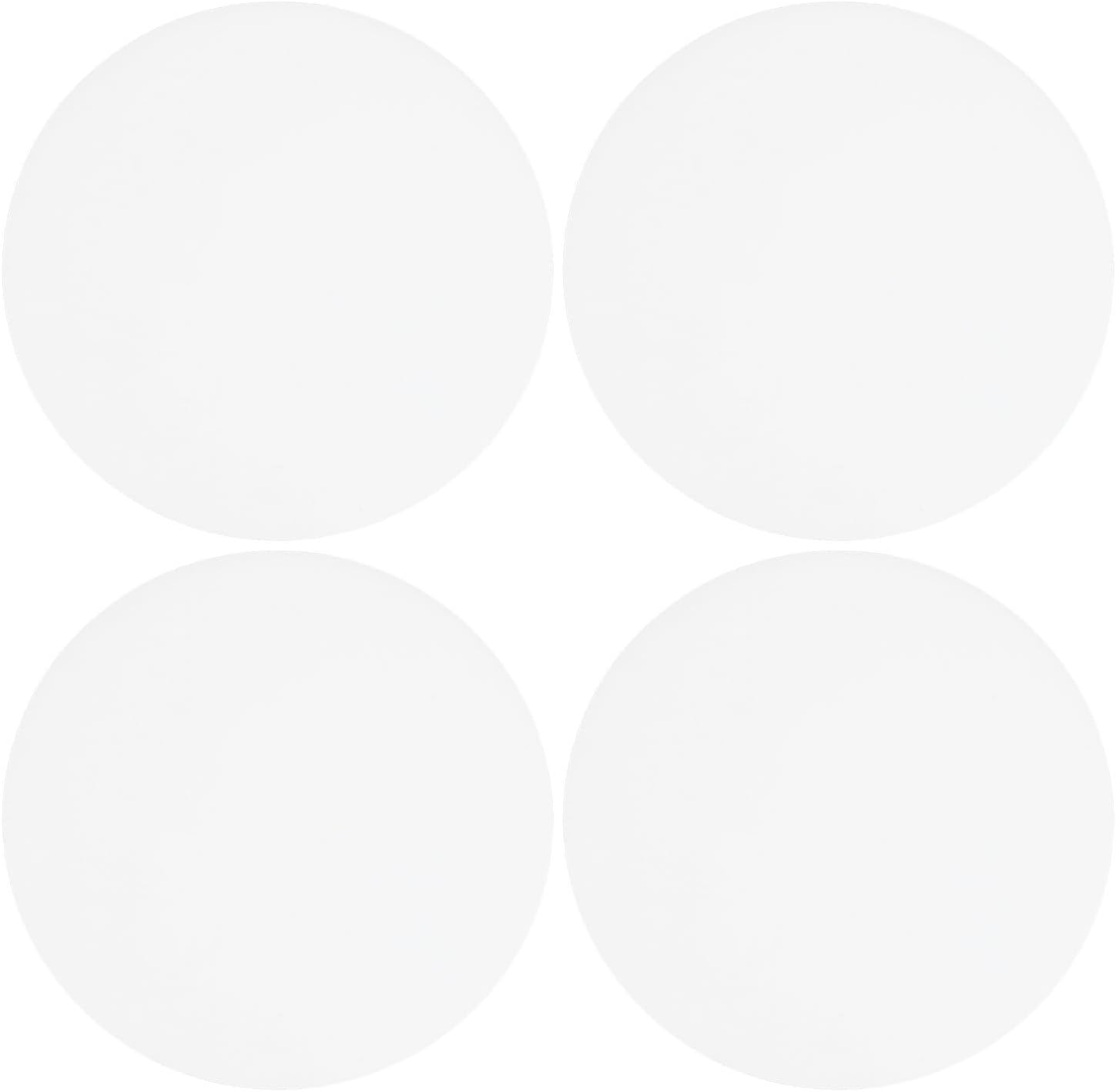 Light Diffuser Ps 4pcs for Anti-glare and Downlights Plastic Lampshade Cover Easy Replacement Panel Lights for Living Room Lighting Fixtures