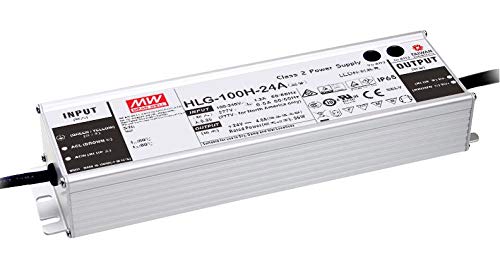 HLG-100H-24A - LED DRIVER PSU, AC-DC, 24V, 4A (HLG-100H-24A)
