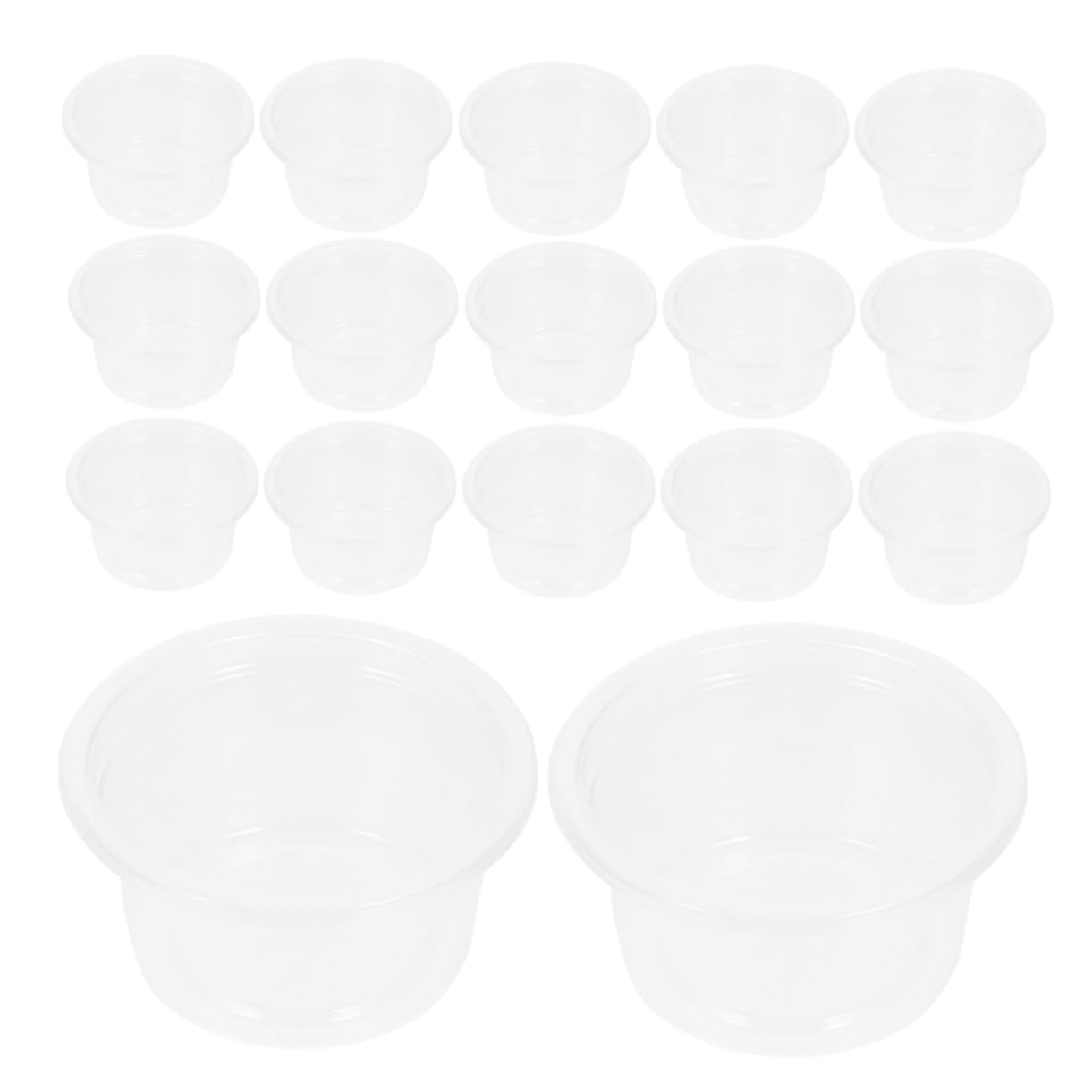 Happyyami 30pcs Feeding Cups and Water Dishes for Geckos Snakes and Small Reptiles Easy to and Maintain Reptile Tank Accessories for Versatile Use Homes and Pet Stores