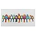 Yosemite Home Decor Birds on a Wire I, Multi