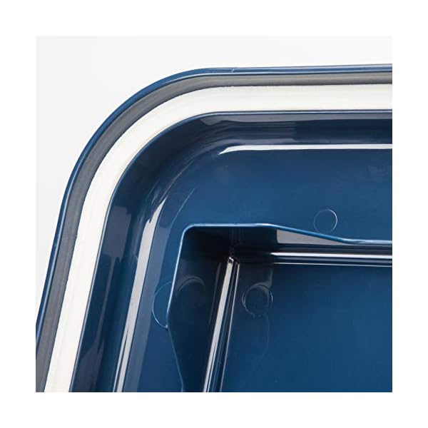 IRIS-USA-33-quart-Airtight-Pet-Food-Container-NavyPearl Pet Food Container