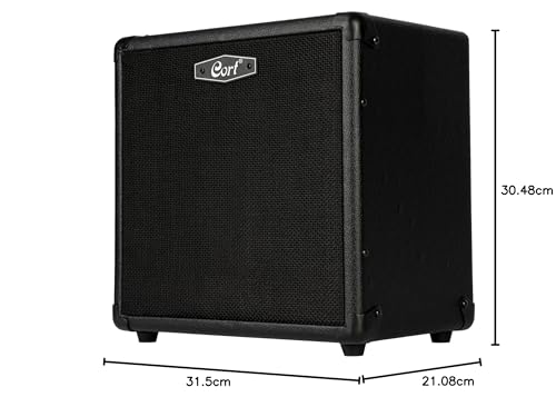 Image of Cort CM20B - Bass Amp 20w Hp 8 inch Black