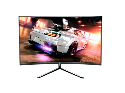 Monitor Curvo Brazil Pc 32w-choe Led 31.5 Preto 127v/220v