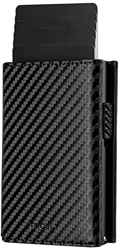 Catálogo de Cartera Caballero los más solicitados. 50 Tarjetero de cuero,Cartera para Hombre RFID Bloqueo Antirrobo Tarjetero para Caballero Plegable,con bolsillo de moneda cierre del imán billetera,para efectivo y monedas,Carteras...