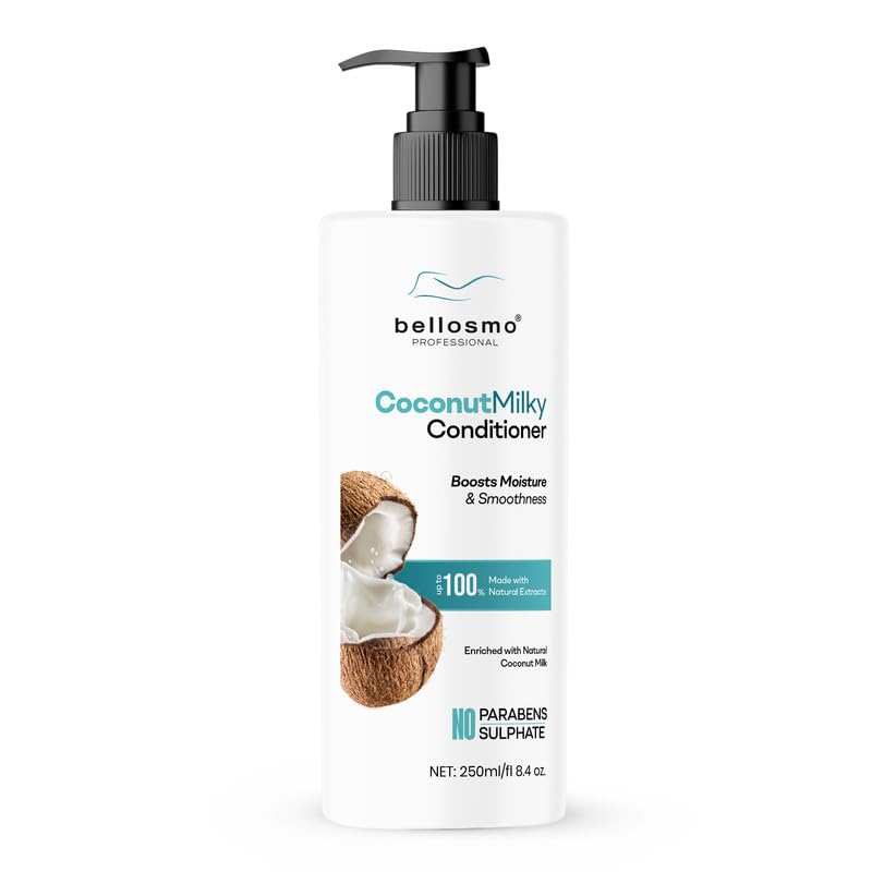 Image of Coconut Conditioner With Natural Coconut Extracts For Soft Smooth And Manageable Hair Suitable For All Hair Types-250 ML