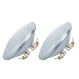 SAFEPAR36 LEDランドスケープ電球 9W 3000K ウォームホワイト AC/DC12V 900ルーメン PAR 36 60ワットハロゲン相当 PAR36 LED電球 景観照明用 (2個パック)