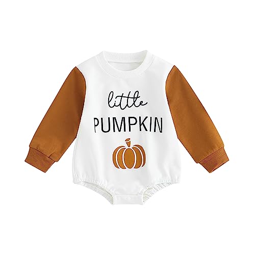 Image of Infant Baby Girl Fall Outfit Sweatshirt Romper Letter Embroidery Jumpsuit Big Lil Sis Matching Newborn Winter Clothes