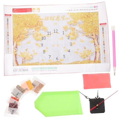 Kit peinture diamant horloge murale idée cadeau créatif original