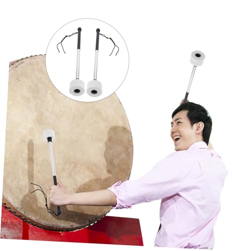 2 Baquetas para Percusión con Mango de Acero y Cabeza de Fieltro miniatura 7