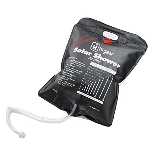 Hi-Gear Solar Shower 20L, Natural, One Size