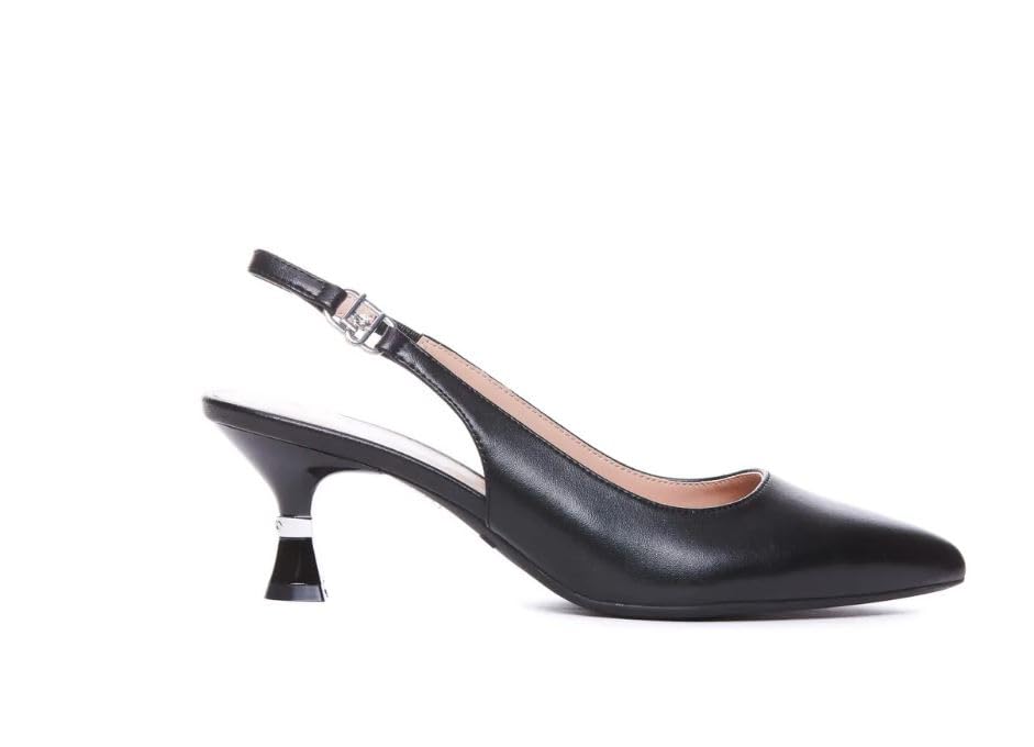 Liu Jo Zapatos Liu Jo Mujer Modelo Sling Back con Tacón Gaia SA4179EX014, Fabricadas en Piel Sintética, Negro , 39 EU