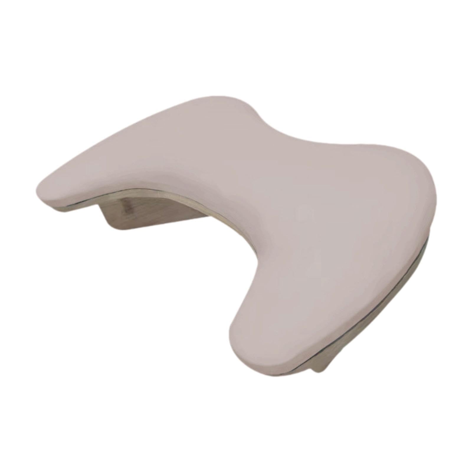 Cuscino poggiabraccia per unghie in legno a forma di U per manicure domestica salone di bellezza caffè 38 x 26 x 13 cm