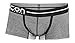Icon Basewear Low Rise Boxer Briefs Underwear Trunks Three-Pack Tagless No Ride Up
