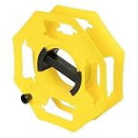 SLx Tidy Reel 25m Heavy Duty Cable Reel Empty Camping Electric Hook Up Cable Winder, Extension Lead Christmas Light Storage Holder for Caravan Leads Cables Cords and EV Charging Cables