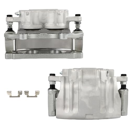 Image of SCITOO 18-5017 18-5016 Front Left & Right Disc Brake Calipers w /Bracket Fit For Chrysler For 200 2013-2014,For Dodge For Charger 2006-2020,For Dodge For Magnum 2005-2008, Double Pistons