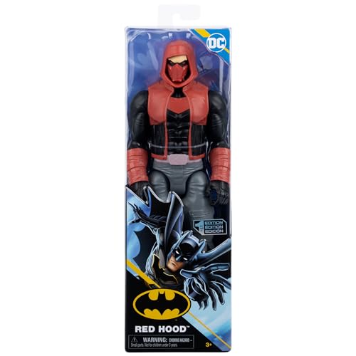 Image of DC Comics, 12-inch Red Hood Action Figure, Kids Toys for Boys and Girls Ages 3 and Up