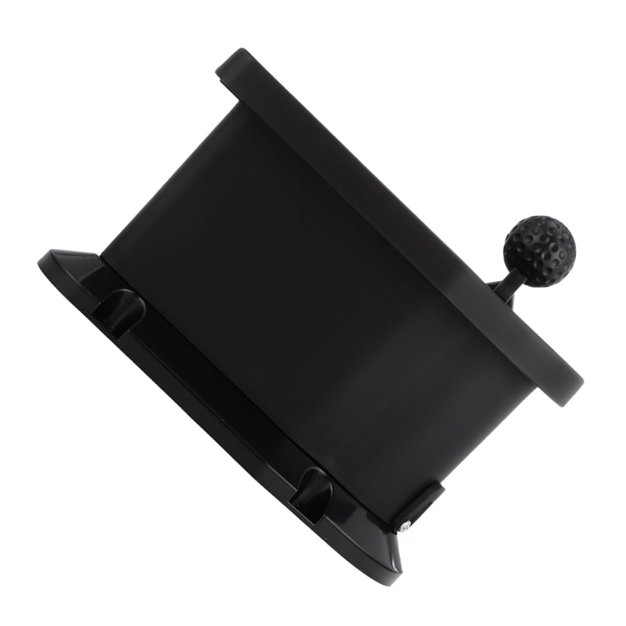 BESPORTBLE Limpiador de Golf Cubo de Limpieza de Bolas de Golf Personal el plastico Negro