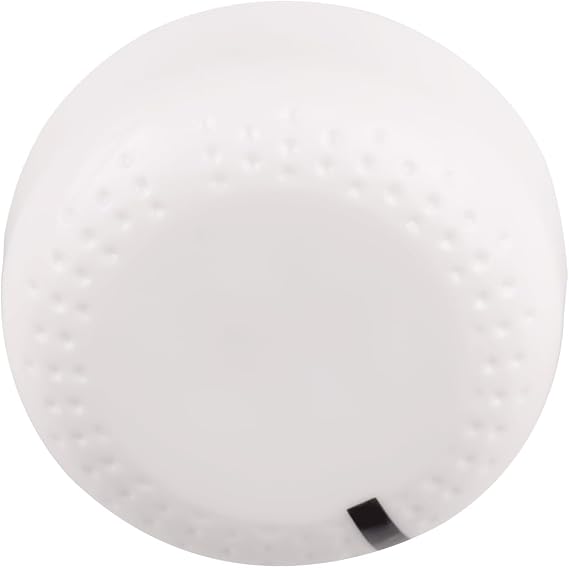 1Pc Control Knobs,White,Heat-Resistant,Wear-Resistant