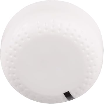 1Pc Control Knobs,White,Heat-Resistant,Wear-Resistant