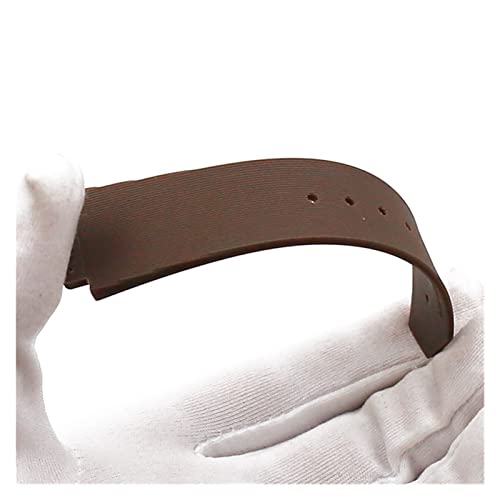 Sangle silicone 22mm étanche et durable avec boucle or rose