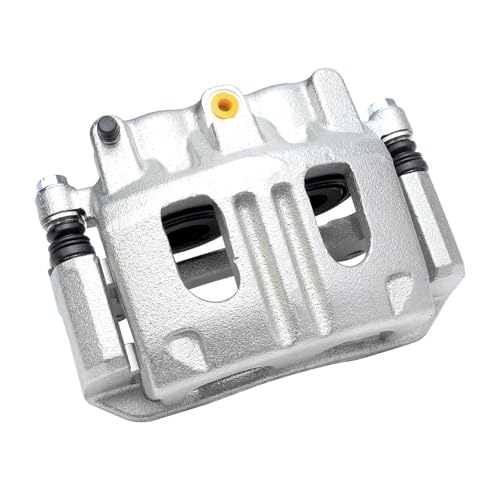 Image of Detroit Axle - Front Left Brake Caliper for Ford Explorer Sport Trac Ranger Mazda B2300 B3000 B4000 Mountaineer, Driver Side Disc Brake Caliper w /Bracket Replacement