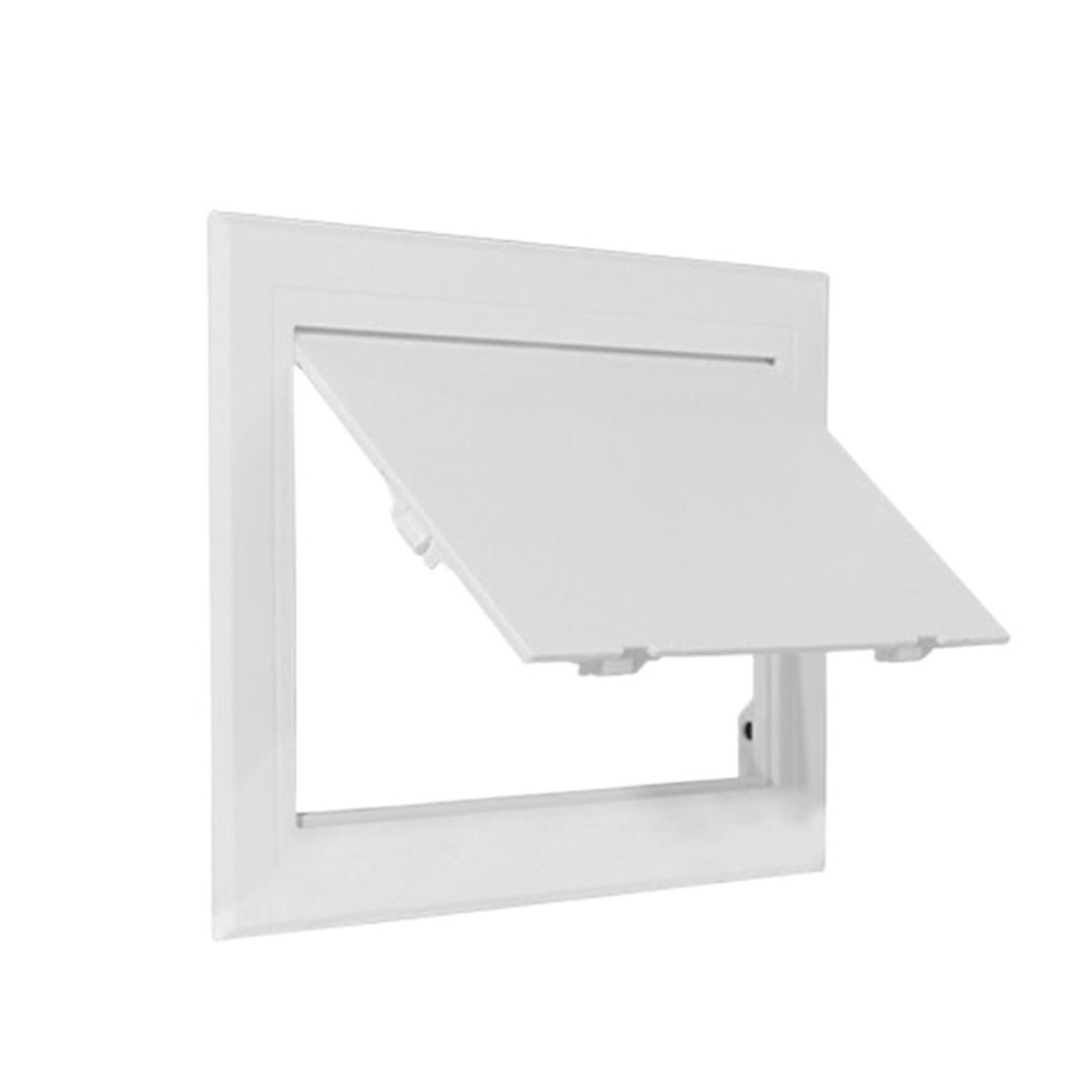 Dunsby One Color Access Panel Access Panel For Drywall Inspection Plastic Removable Opening Flap Cover Plate Wall Doors Ceiling(300X300mm)