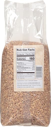 Roland Pearled Farro, 3-Pounds Bag