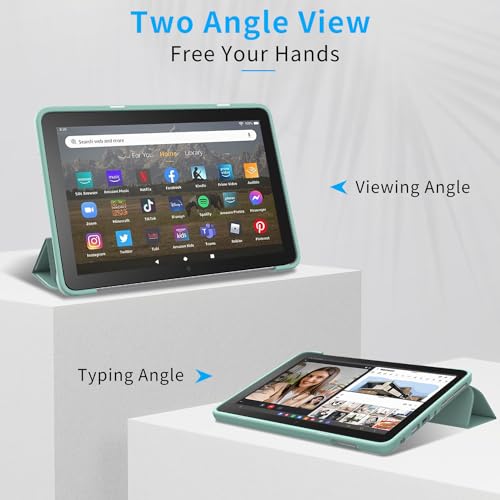 Sanyetral Tablet Protective Case with Auto Wake/Sleep, Incompatible with TCL Remarkable -Light Green by Sanyetral - Image 3