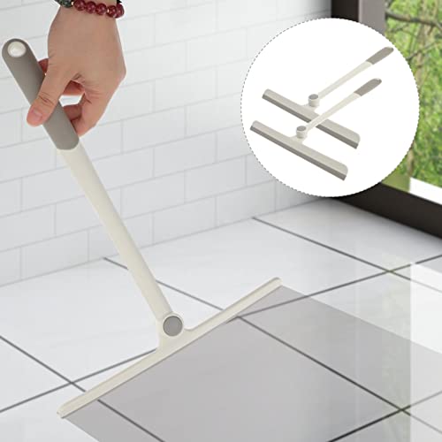 TOPBATHY 2Pcs Chuveiro E Rodo de Vidro para Janela Squeegee Plástico Limpador de Vidro Janela Squeeg