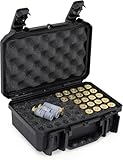 Evergreen Shotgun Shell Ammo Case for 12GA,16GA, & 20GA – 50 Rounds Lockable USA Made