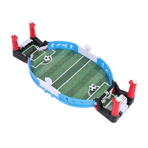 Halearo Juego de Fútbol de Mesa, Juguete Interactivo de Fútbol de Escritorio, Batalla para 2 Jugadores con 2 Pelotas y Bandejas de Juguetes, 8 Accesorios para Niños, Familia,