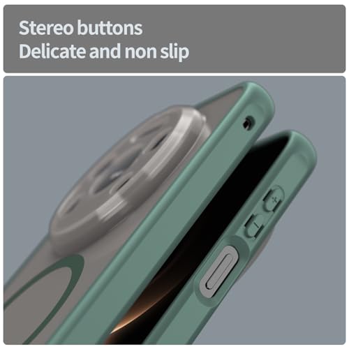 Image of Compatible with Huawei Mate 80 Pro Max Case Cover,Compatible with MagSafe,Anti-Fall,Compatible with Huawei Mate 80 Pro Max 5G SGT-AL10 Cell Protective Phone Case Green