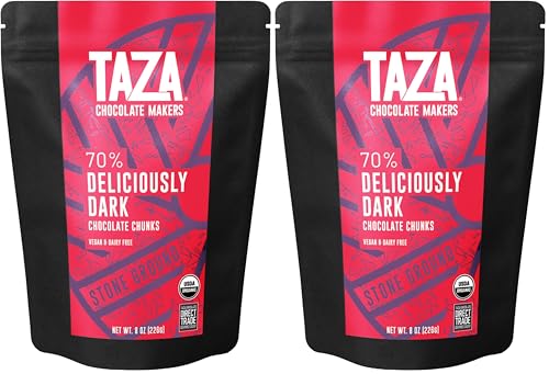 Taza 70% Dark Chocolate Chunks