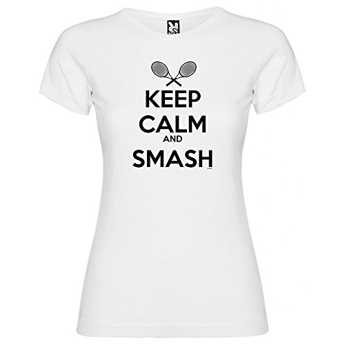 Kruskis 11502102LS091 Camiseta Tenis, Mujer, Blanco, L