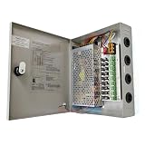 JoyNano 12V DC 9-Channel Telealimentazione Box 120W 10A reset automatico del fusibile per il CCTV Security e Altro