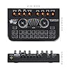 SHINEOFI Audio Mixer and Microphone Set with Live Sound Card, 3.5Mm Condenser Mic – 12 Modes, Voice Changer, 4 Live Modes for Streaming Gaming Podcast Use #1