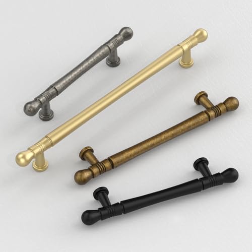Alzassbg Brushed Gold Cabinet Pulls and Handles 10 Pack, AL3089MGP by Alzassbg - Used condition - Image 5