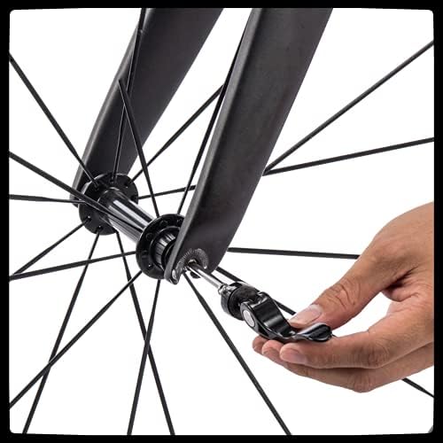 HJUWANG 1 Pair Bike Quick Release Skewer Front Rear Hub Ultralight Bicycle Quick Release Wheel Nuts Front and Rear Skewers for MTB Road Mountain Bike