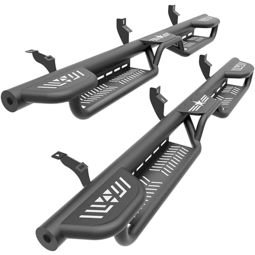 EYOUHZ Three Raised Steps Running Boards Compatible for 2019-2025 Ford