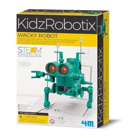 4M Kidz Robotix Wacky Walking Robot Kit Cover