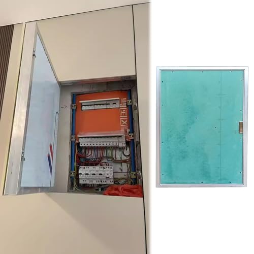 Panel de acceso para caja de contador eléctrico empotrable en pared 2