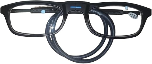 OTTAVO Magnetic Reading Glasses with Adjustable Neck Strap,