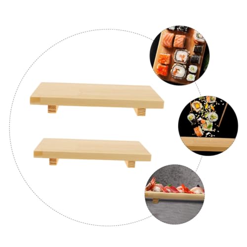Set 2 Platos Japoneses para Sushi Mikikit 24x15 y 27x18 cm miniatura 3