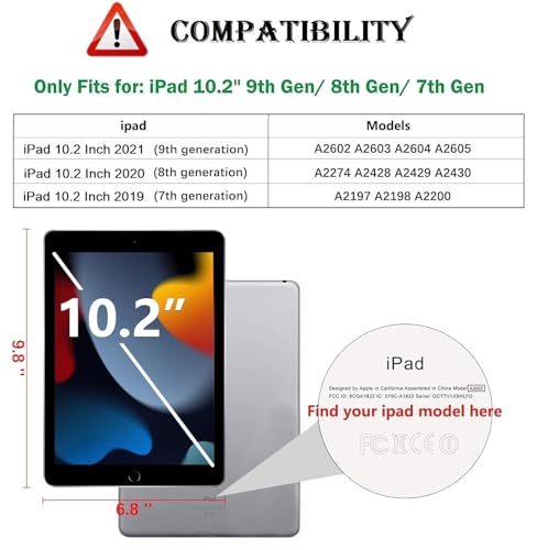 Image of Matte Screen Guard Compatible With Apple iPad 9th Generation 2021 / 8th Generation 2020 / 7th Generation 2019 Tab (10.2 inch Inch Tbalet) Anti Glare Matte Not a Tempered Glass Screen Protector