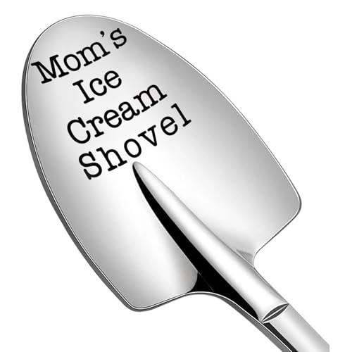Funny Gifts for Christmas Birthday Anniversary Valentines Unique Ice Cream Shovel Spoon Stocking Stuffers Gifts on Valentine's Day Wedding Anniversary (Mom's)