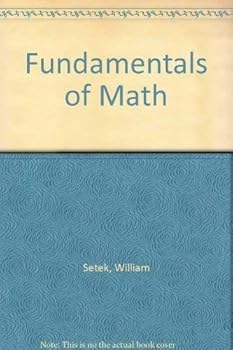 Paperback Fundamentals of Math Book