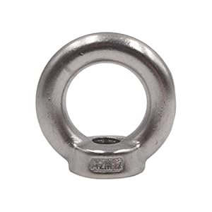 Befestigungstechnik Becker Edelstahl Ringmutter M12 5er-Pack