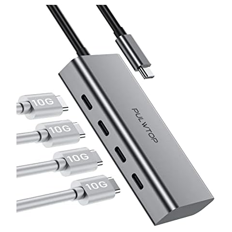 Hub USB C PULWTOP 4 en 1 Cover
